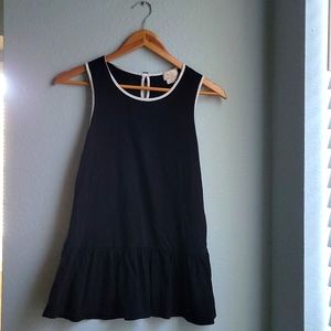 Kate Spade dream a little dream peplum tank